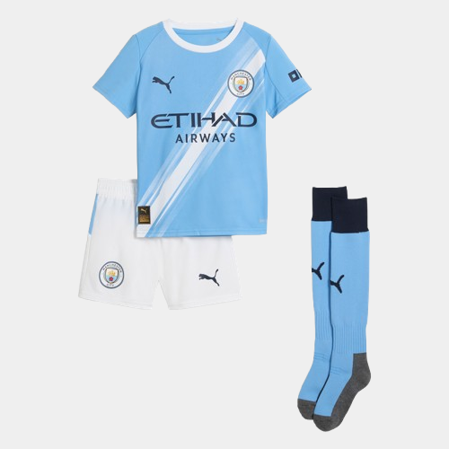 Kit Manchester City Domicile 25/26 - Enfant